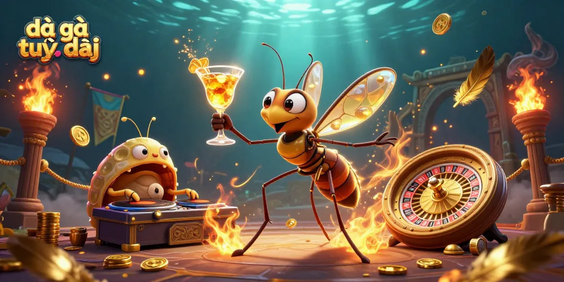 Experience đá gà trực tiếp with vibrant action in a dynamic 3D casino scene full of engaging elements.