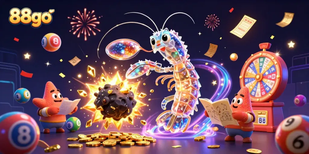 Engage in thrilling gameplay at 88go, featuring a vibrant scene of a galactic samurai and dynamic gaming elements.