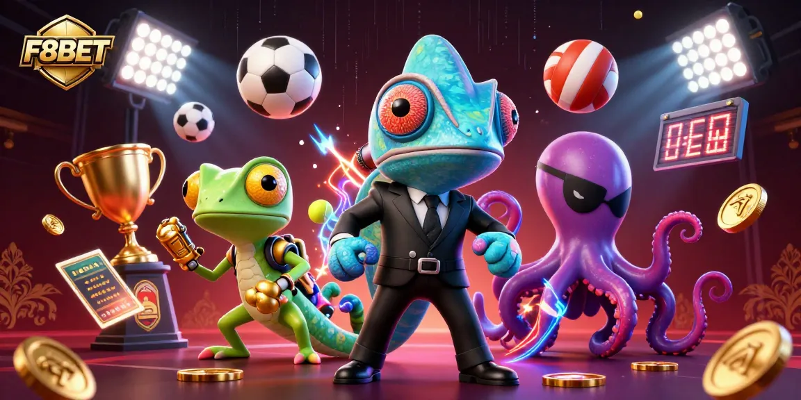 Engage with thrilling bets at F8BET, where vibrant winnings come to life amid dynamic gaming scenes.