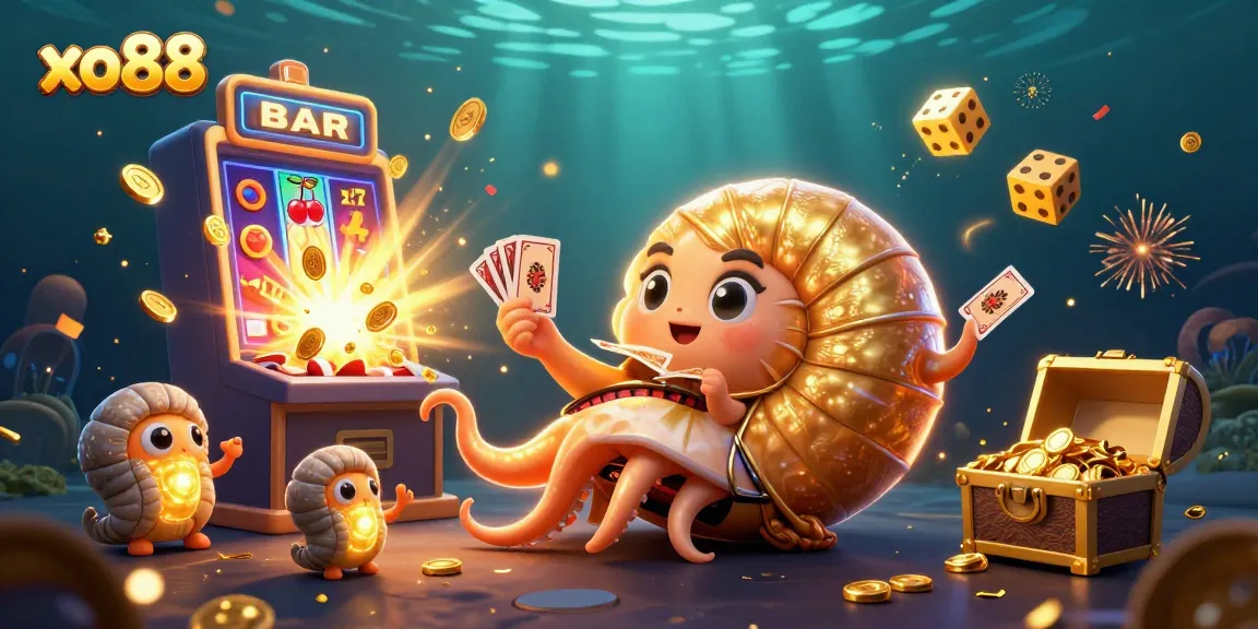Experience thrilling gameplay at xo88 with a giant nautilus and jackpot delights.