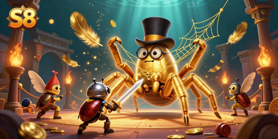 Engage with S8's thrilling casino adventures featuring exciting characters and vibrant gambling elements.