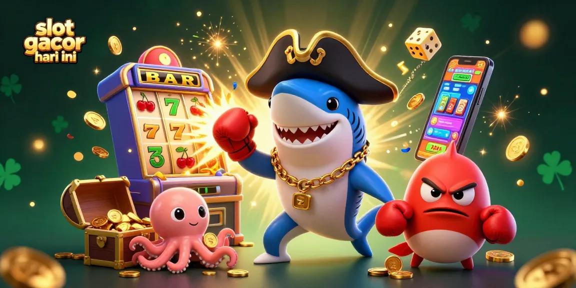 Experience big wins at slot gacor hari ini with vibrant characters and dynamic game elements.