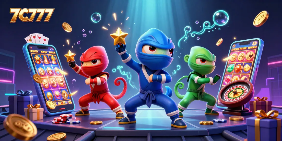Engage with 7C777's vibrant world of slot games and action-packed gambling experiences.