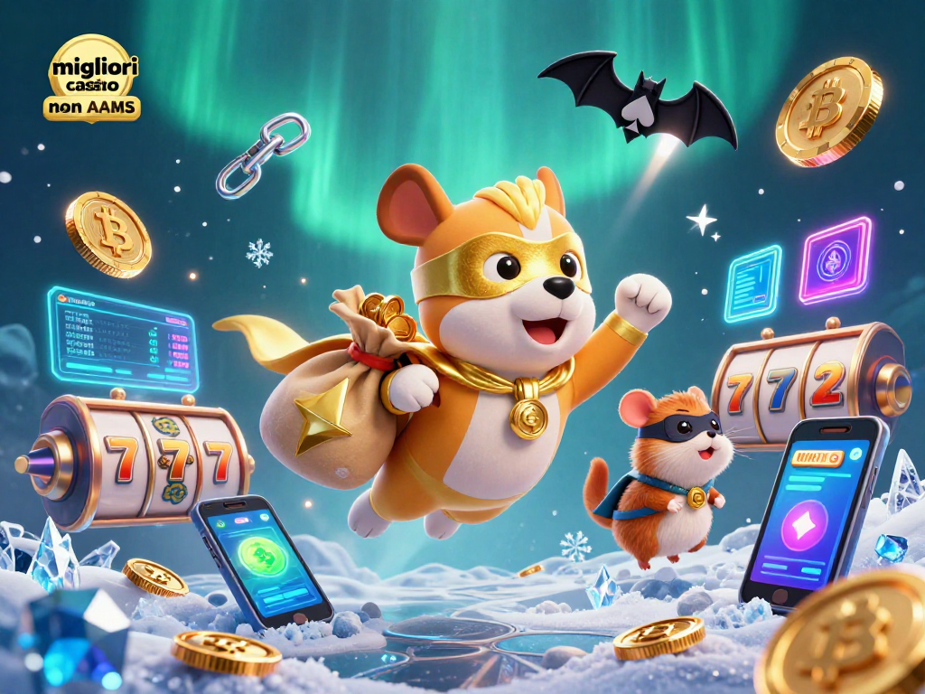 I migliori casino non AAMS offrono avventure di gioco uniche, rappresentati da un cane supereroe che vola con ricchezze.