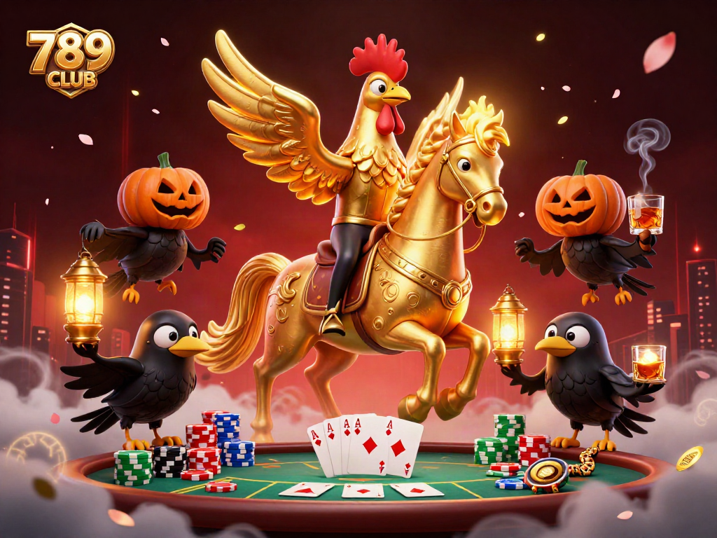 Bet on excitement at 789CLUB with a thrilling casino adventure featuring vibrant characters and rich game elements.