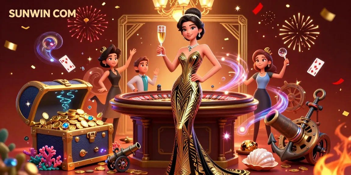 Engage with SUNWIN COM's dynamic casino environment filled with glamour, excitement, and treasures.