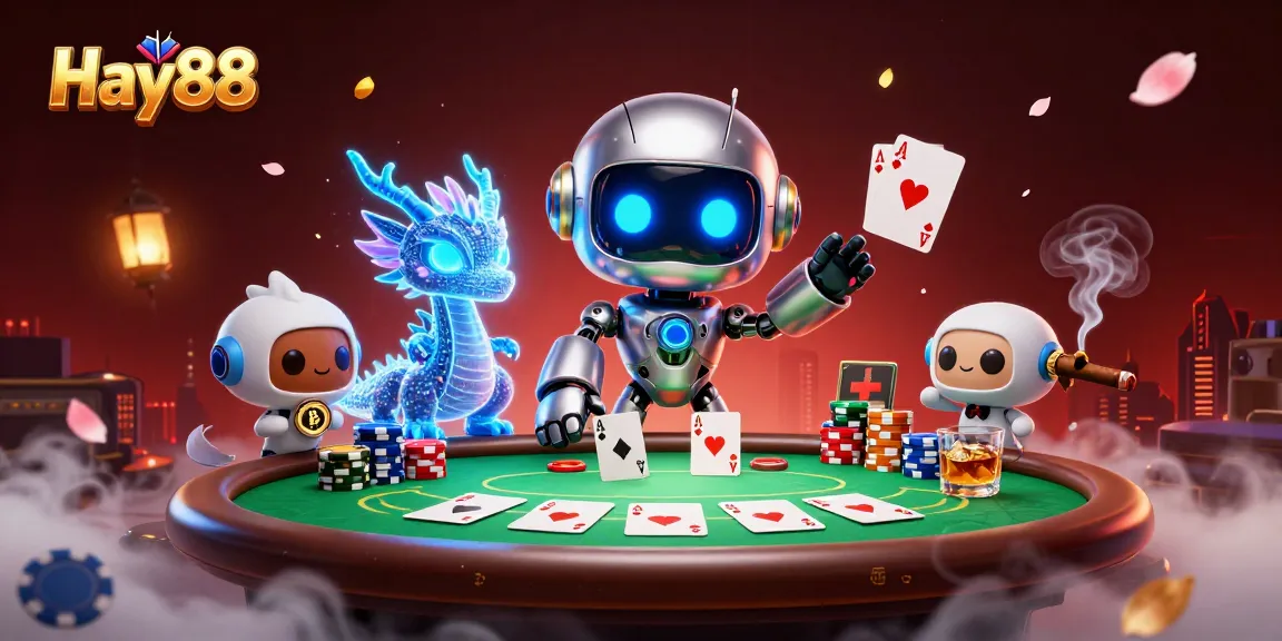 Experience thrilling moments with Hay88 at an online casino featuring dynamic poker action.