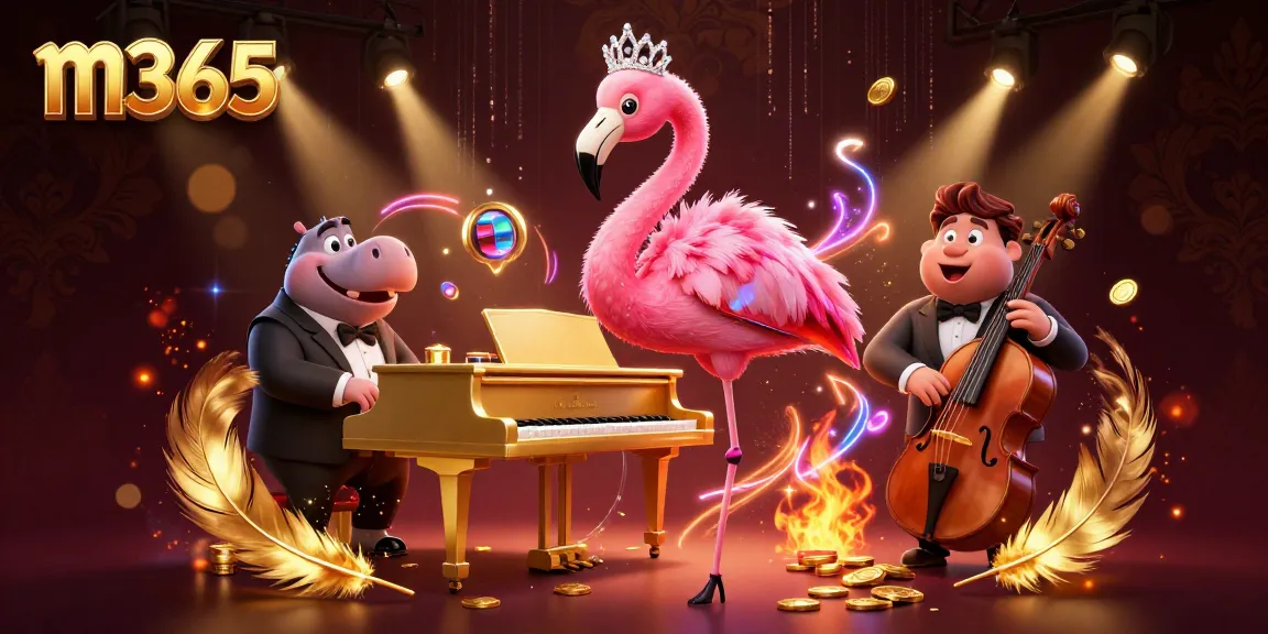 Experience thrilling gameplay at m365, featuring vibrant casino characters and engaging elements.