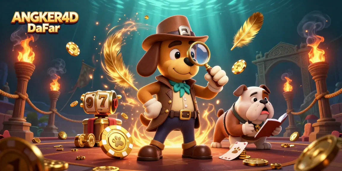 Play and win with ANGKER4D Daftar, exploring vast online slot games and golden treasures.