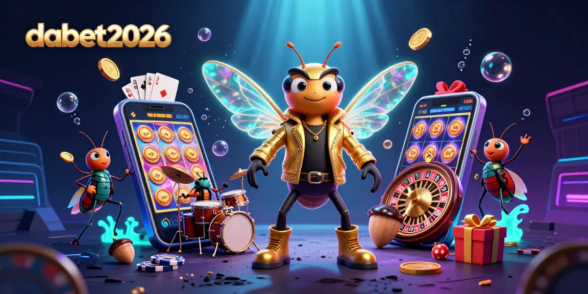 dabet2026 ignites excitement at an online casino with vibrant characters and dynamic gameplay elements.
