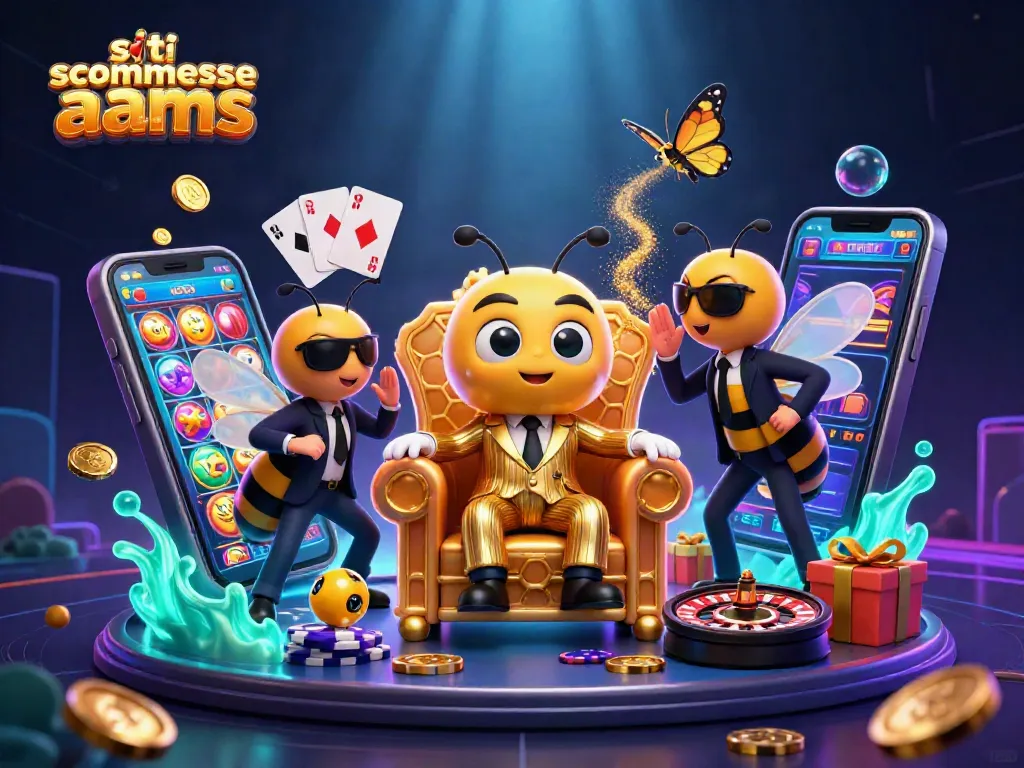 Slots emozionanti nei siti scommesse non aams con personaggi e elementi vivaci.