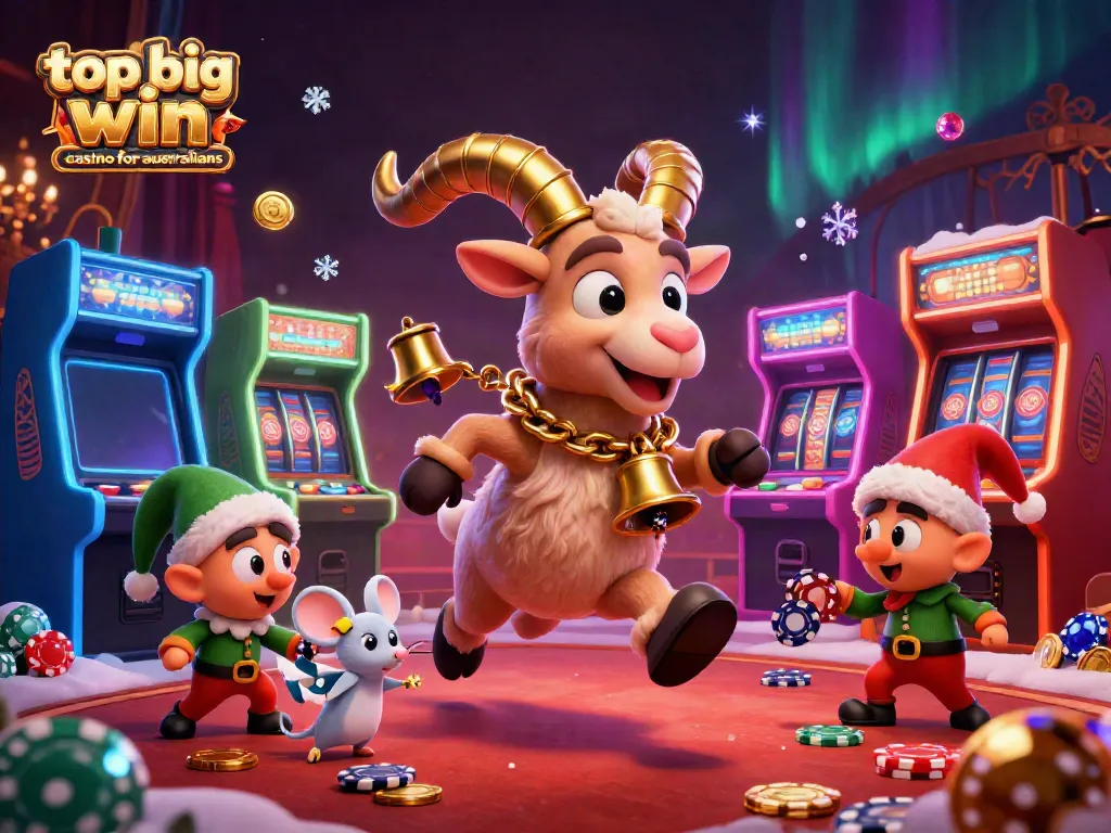 Experience the top big win casino for australians with its vibrant game scene and playful characters.