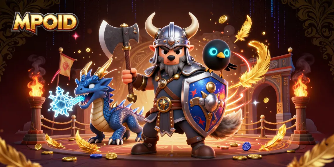 MPOID offers thrilling gameplay as Viking warriors and dragons collide in an epic casino fantasy.