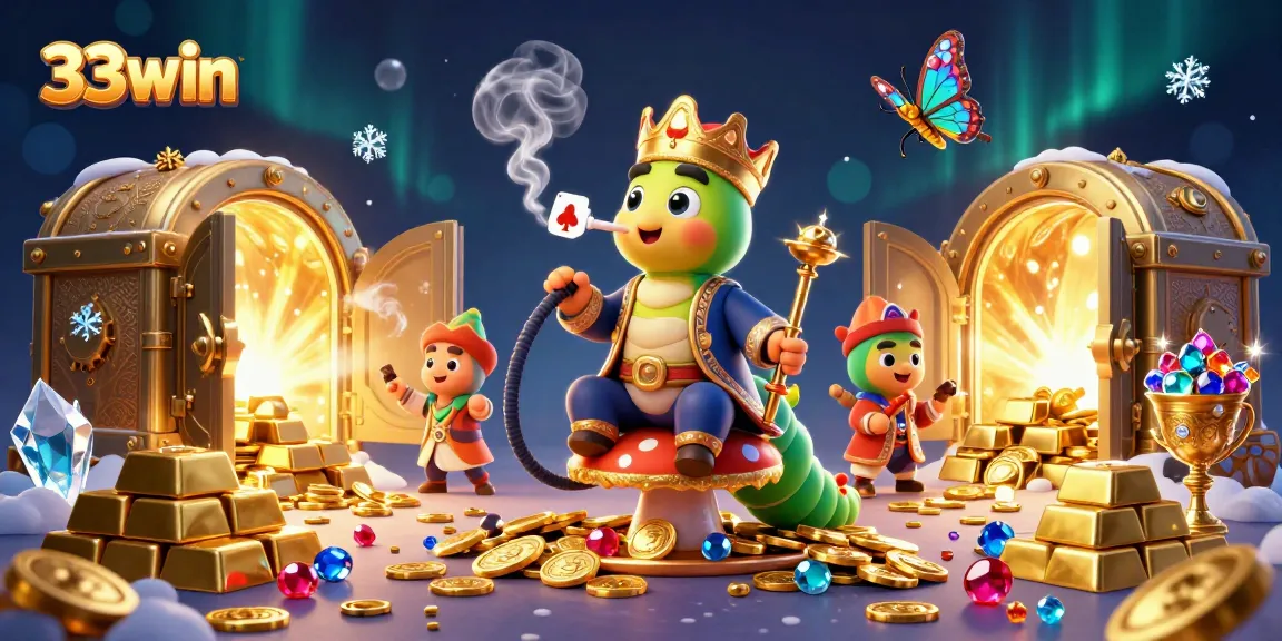Experience thrilling wins with 33win in a vibrant casino scene showcasing exciting gaming elements.