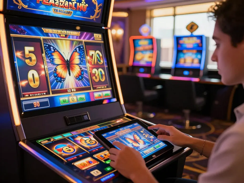 Exciting gameplay of Game bài nổ hũ on a vibrant online casino interface.
