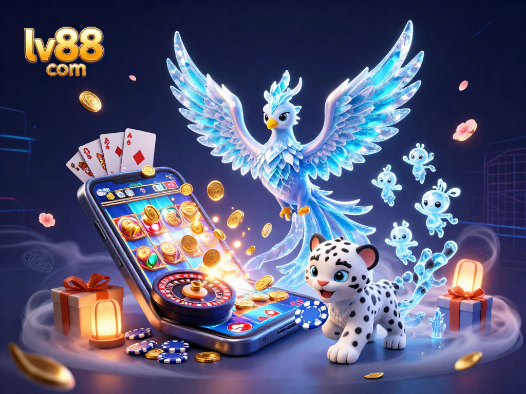 Engage with thrilling gameplay at lv88 com featuring magical creatures and vibrant casino elements.