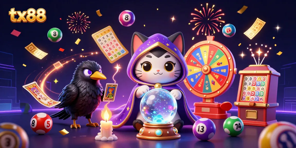 Win exciting prizes with tx88 themed casino illustration of mystic characters and dynamic games.