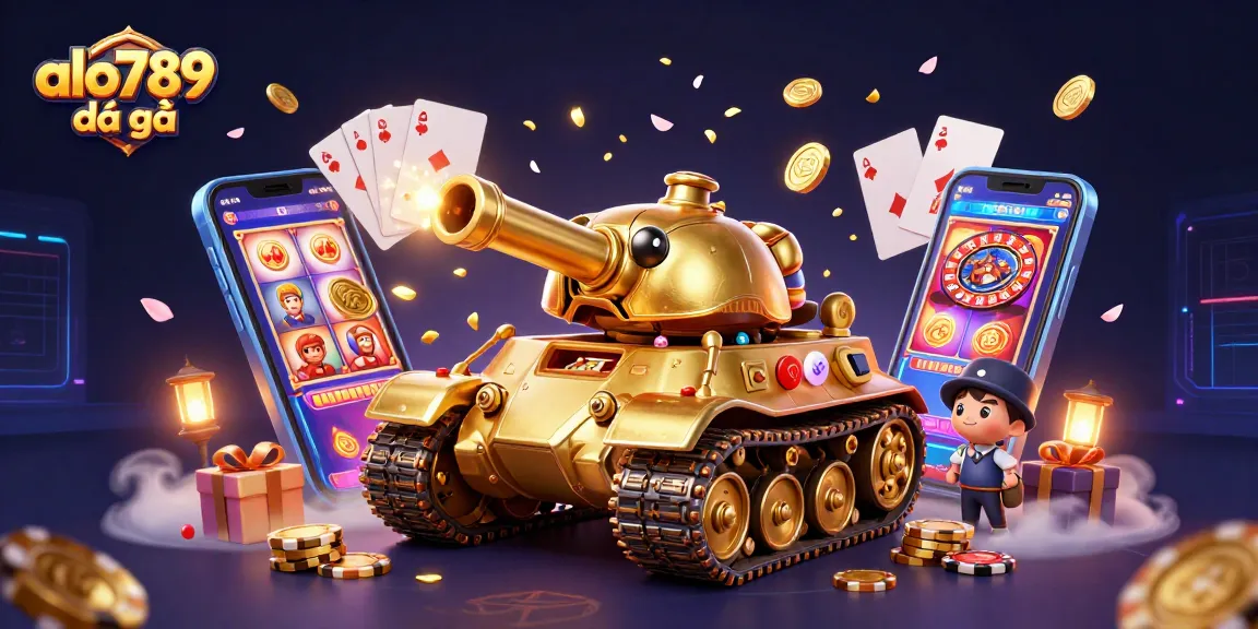 Engage in alo789 đá gà with a vibrant 3D casino experience featuring dynamic confetti and golden elements.