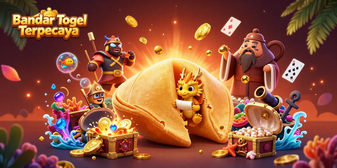 Engage with Bandar Togel Terpercaya while experiencing an exciting 3D digital illustration.