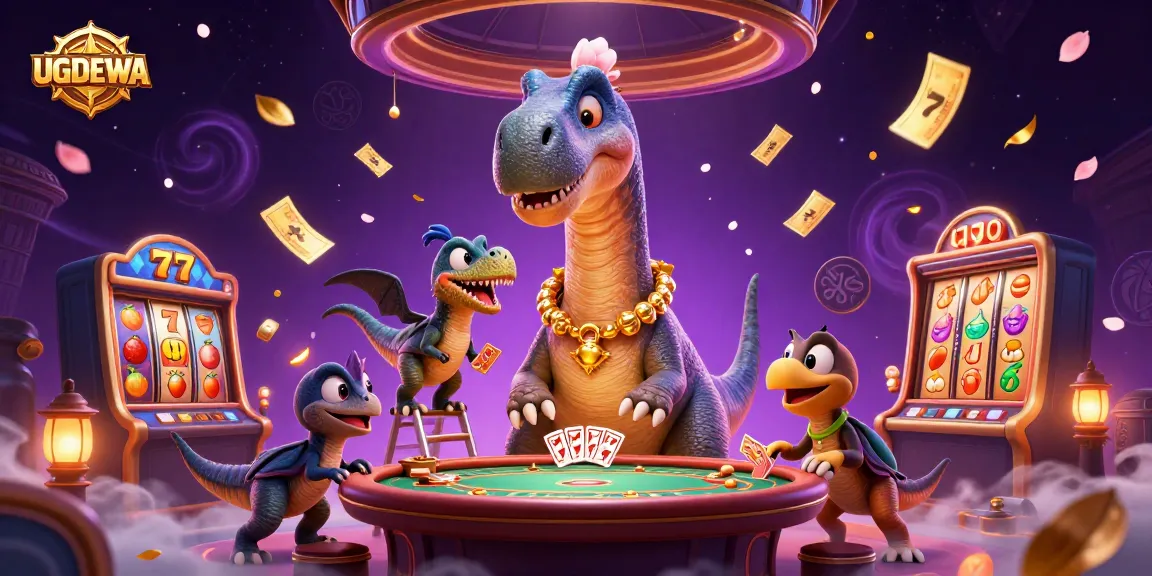 Spin and win big at UGDEWA with vibrant slot reels and exciting gaming action.