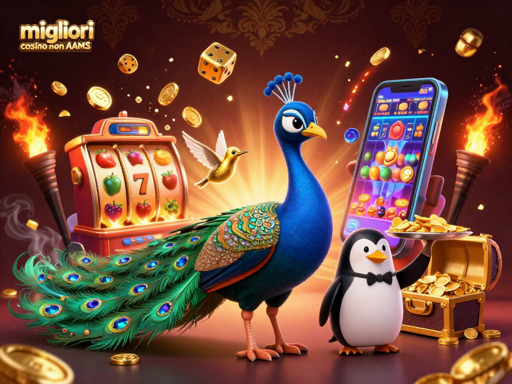 Scopri i migliori casino non AAMS con un'aristocratica scena di 3D ricca di elementi di gioco