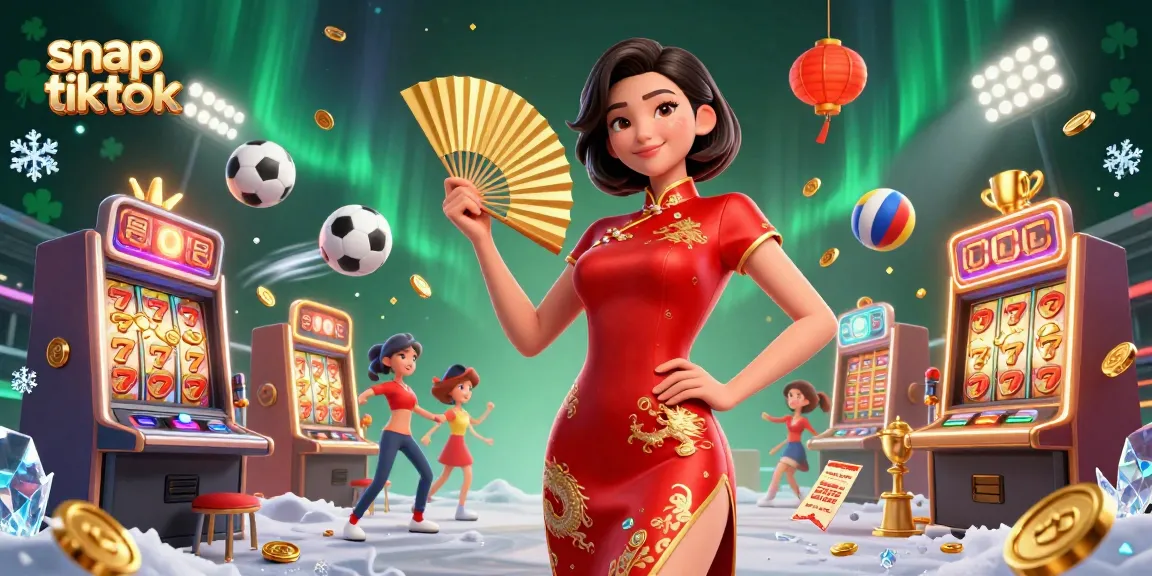 Experience the excitement of snap tik tok with thrilling slot machines and vibrant casino elements.