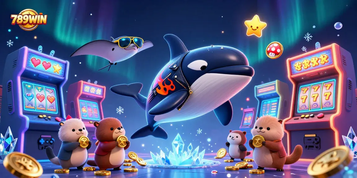 Experience excitement at 789WIN with a vibrant 3D casino scene showcasing gaming joy