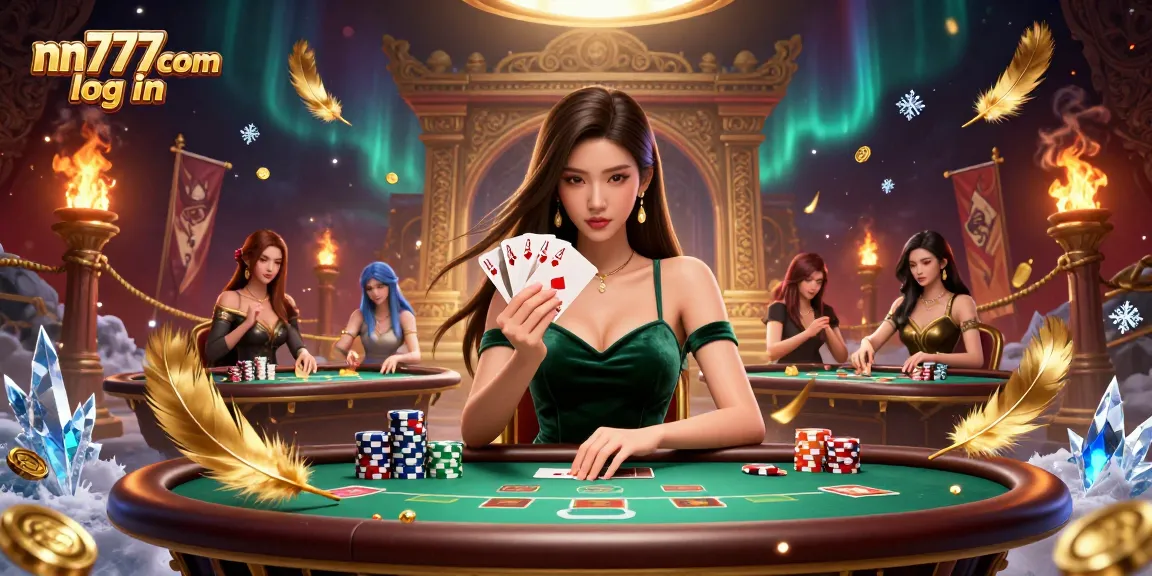 Join the excitement with nn777com log in at our vibrant poker scene featuring stylish gameplay and high stakes.