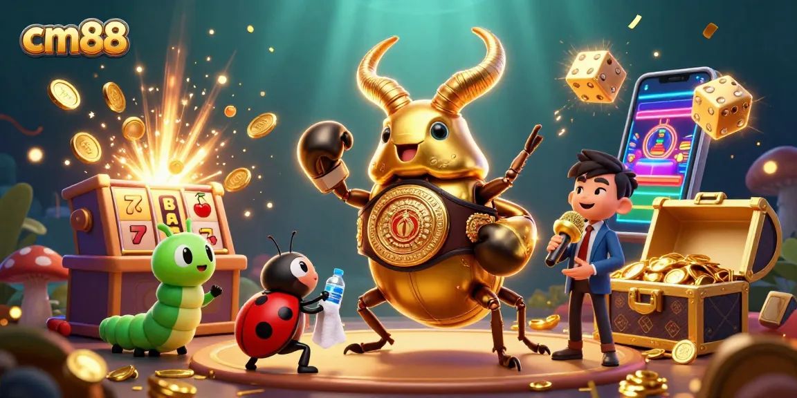 Cược nổ hũ hấp dẫn cùng CM88, trải nghiệm trò chơi và cảm giác chiến thắng từ jackpot cực lớn.