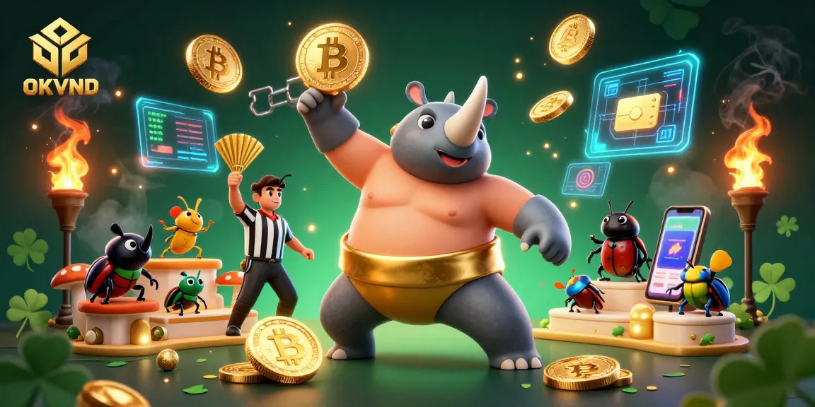 OKVND engages players with thrilling casino action featuring dynamic cryptocurrency elements.