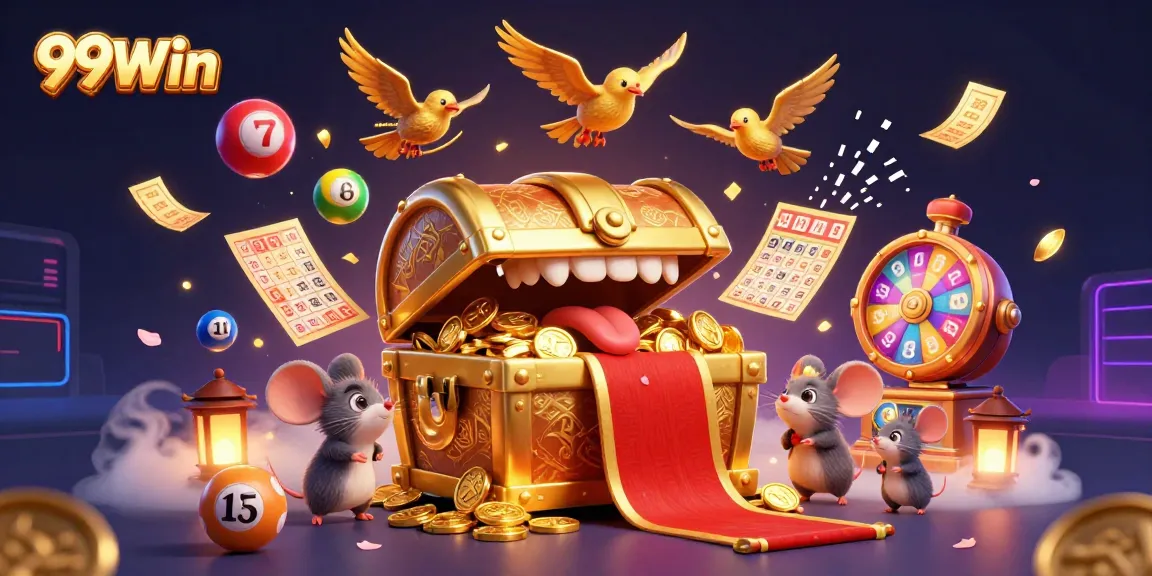 Experience thrilling wins at 99Win with vibrant lottery balls and dynamic gaming elements.