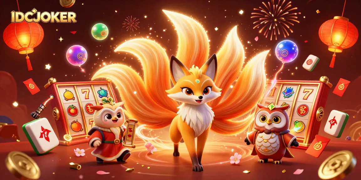Experience winning opportunities with IDCJOKER's vibrant slot games featuring colorful characters and festive elements.