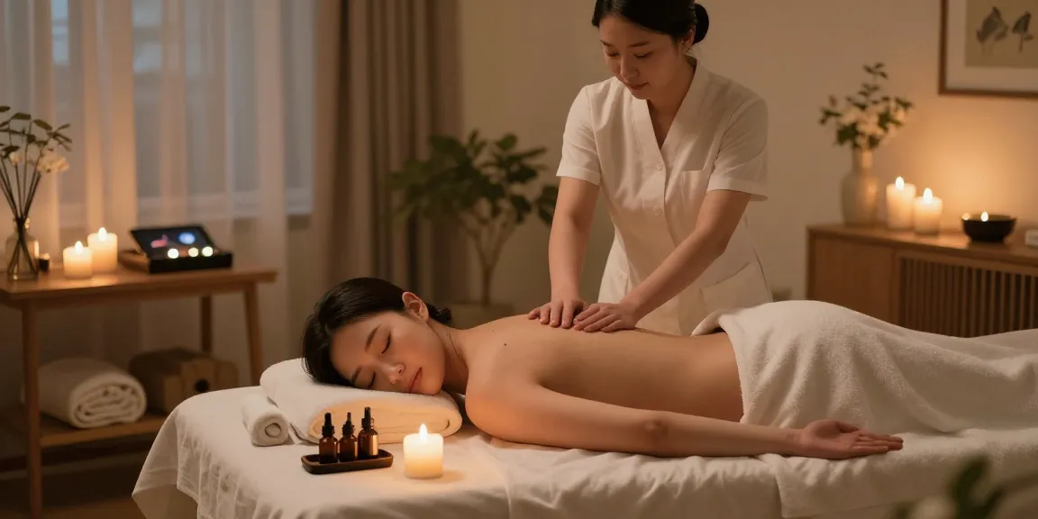 Experience a relaxing 성남출장안마 service in a warm home setting with a professional therapist.