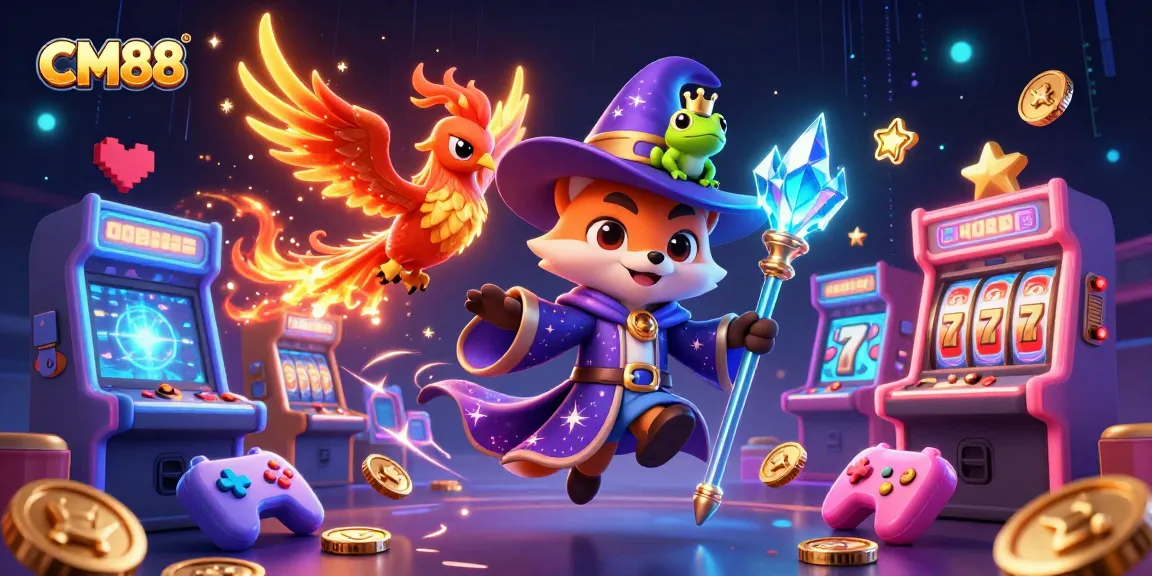 Engage with CM88 to win big on colorful casino games in an enchanting 3D setting.