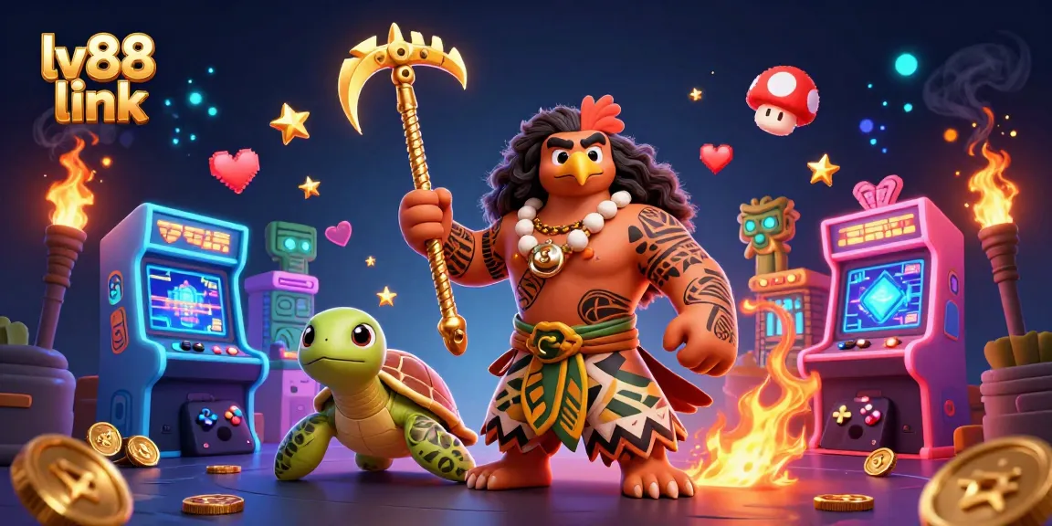 Experience thrilling gameplay at lv88 link with vibrant 3D casino elements and exciting characters.