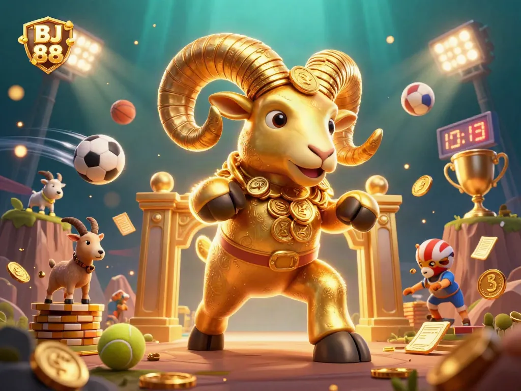 Experience thrilling casino action with BJ 88, featuring vibrant sports elements and captivating visuals.