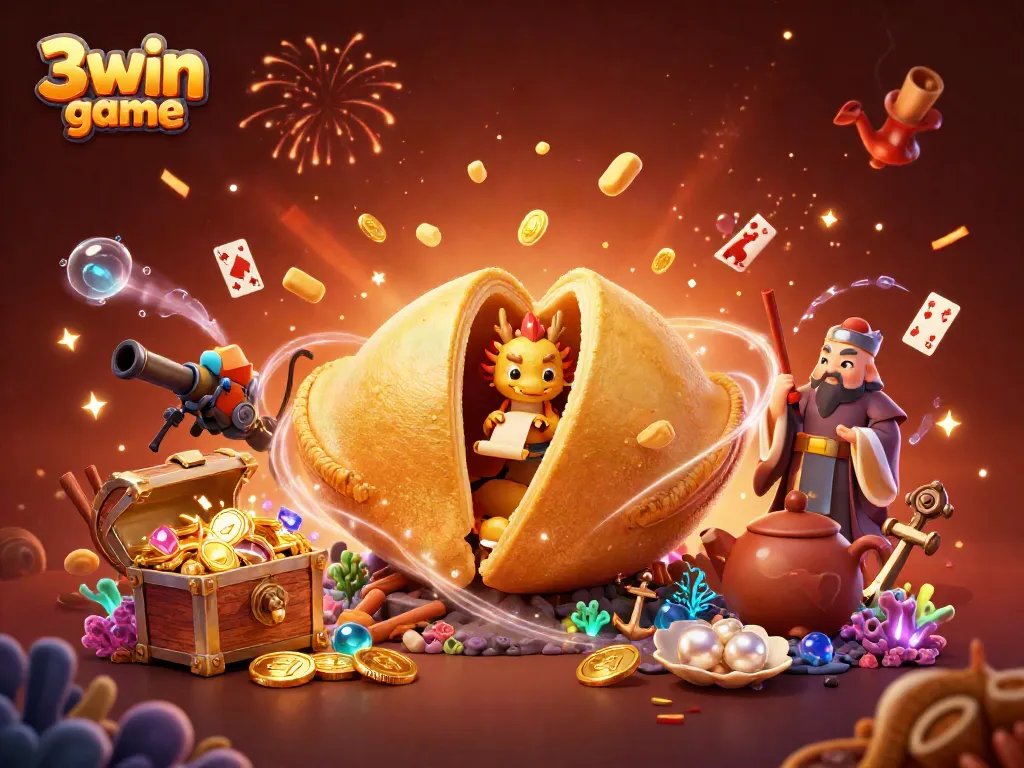 Experience thrills with 3win game showcasing vibrant casino elements and rich characters.