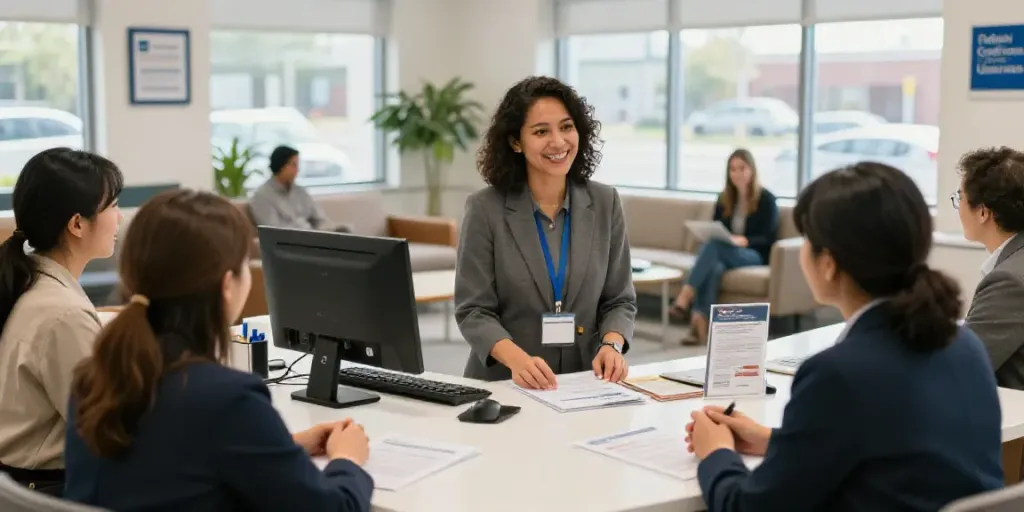 Federal credit union in Scarborough with friendly service and inviting atmosphere.