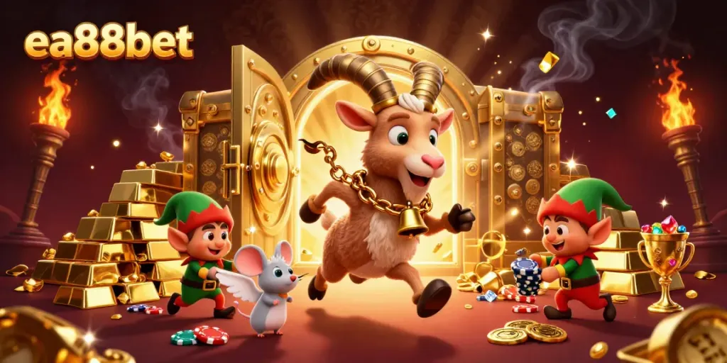 Experience thrilling gameplay at ea88bet with vibrant characters and casino excitement.