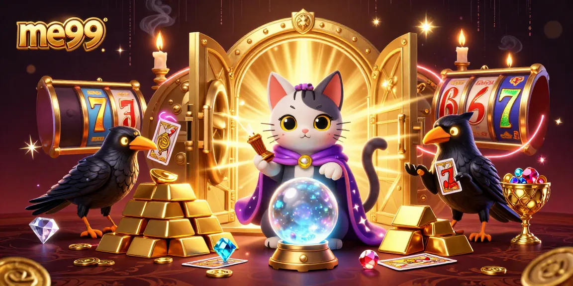Spin and win at me99 Casino with exhilarating graphics and vibrant characters in a magical setting.