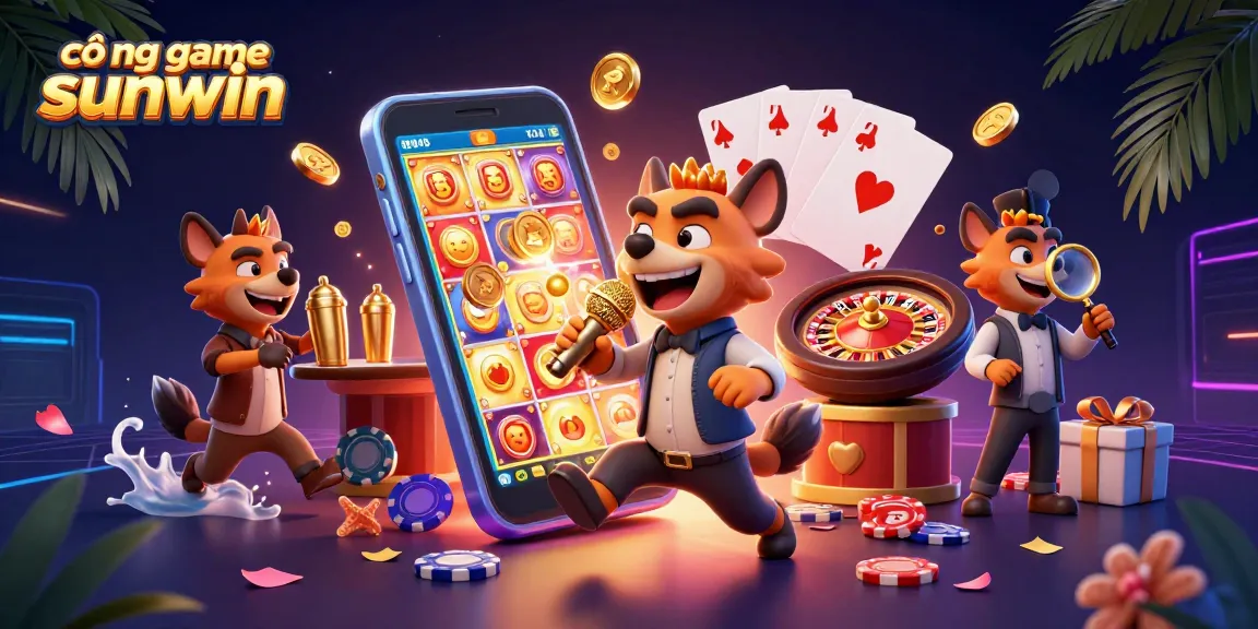 Engage in fun antics at the cổng game sunwin comedy casino with vibrant characters and exciting games!