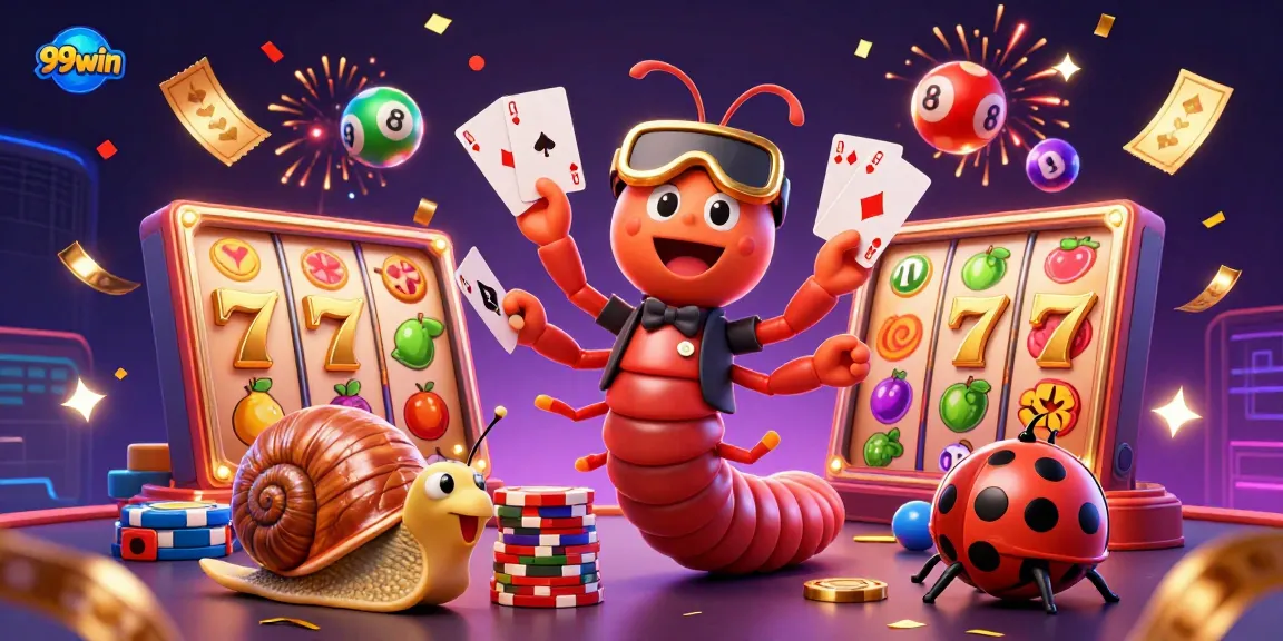 Engage with exciting casino action at 99win featuring dynamic characters and colorful game elements.