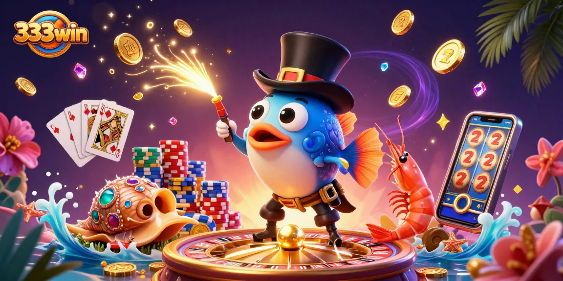 Engage in thrilling gameplay with 333win while diving into a vibrant underwater adventure filled with treasures.
