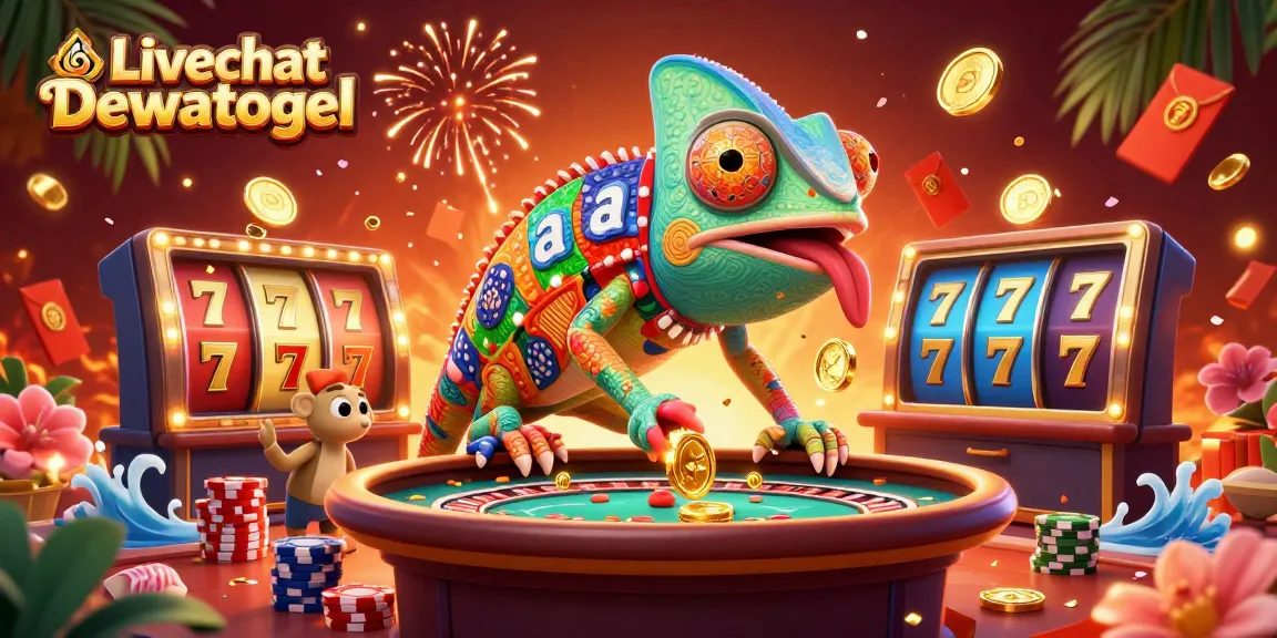 Experience winning at Livechat Dewatogel with vibrant casino scene filled with excitement.
