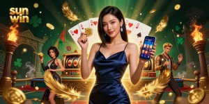 Win big with sun win in this vibrant online gambling scene showcasing exciting games.