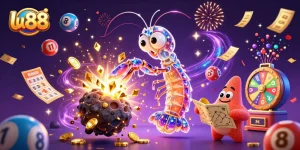 Experience thrilling wins with lu 88 in a vibrant 3D gambling adventure filled with exciting game elements.