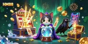Experience thrilling wins at HM88 casino with vibrant 3D characters and dynamic game elements!