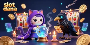Engage with slot dana as you enjoy thrilling slot games with dynamic characters and glowing casino elements.